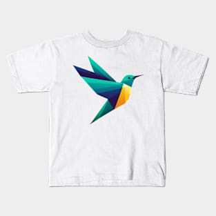 Wings in Motion - Flying Bird Kids T-Shirt